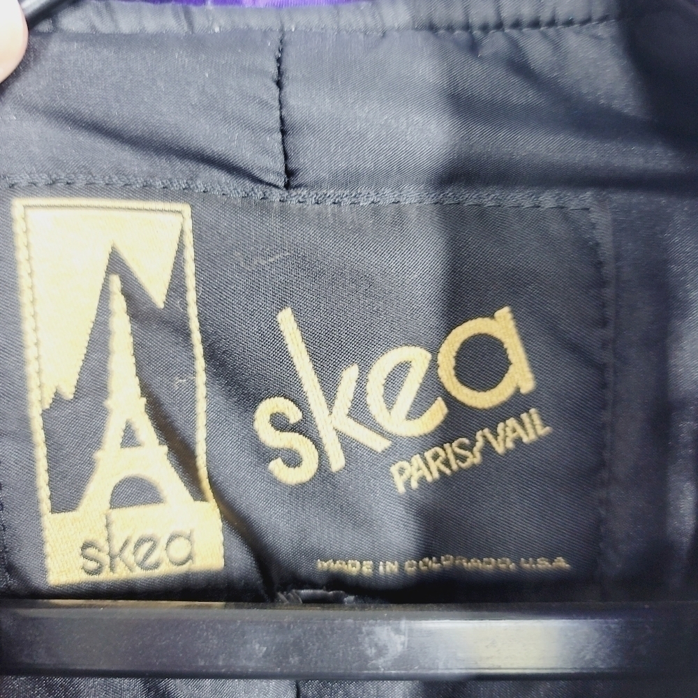 Skea 100% Silk 90s Vintage Ski Jacket - Picture 11 of 14